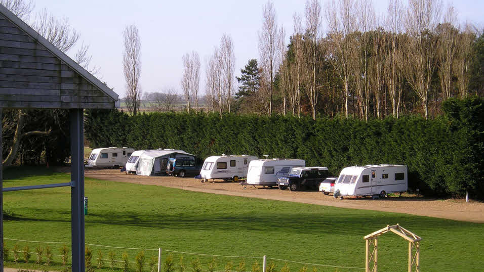 Fakenam Racecourse club site caravan and motorhome pitches