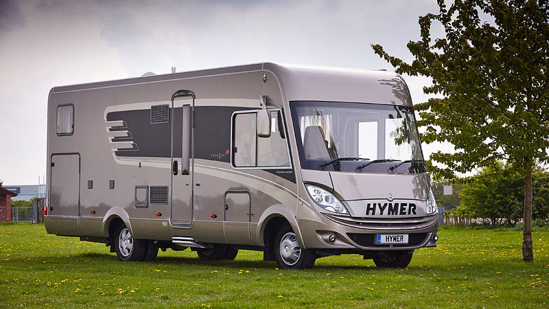 A-Class motorhome with extra living space and superior comfort